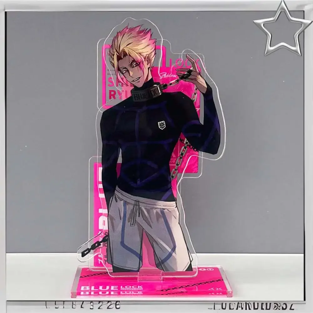 Blue Lock All Character Acrylic Layered Stand, 9.5X5.5X16Cm, 105G, Desktop